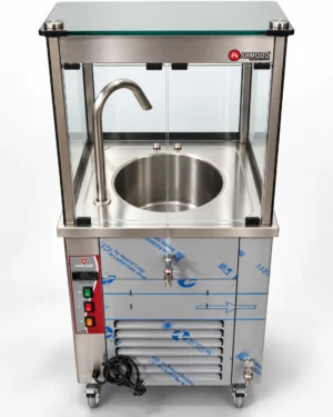 Machine à ayran moussant ARMODO - 35 L sur roulettes - vue principale