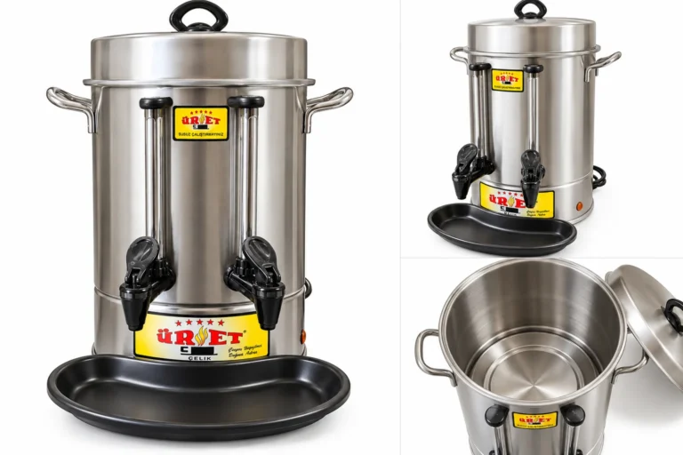 Samovar électrique URET 80 verres - 9 L inox - vue principale